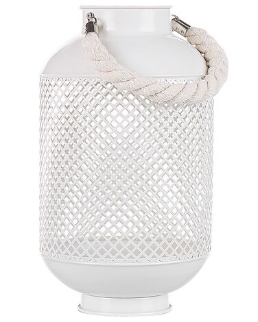Decorative Lantern Metal White CORON