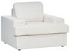 4 Seater Boucle Living Room Set White ALLA_894020