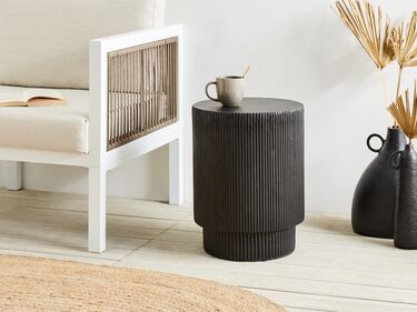 Accent Side Table Black BICCARI
