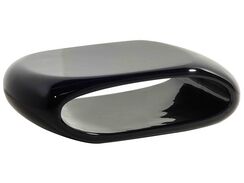 Sohvapöytä lasikuitu musta NESSUS Sohvapöytä lasikuitu musta NESSUS