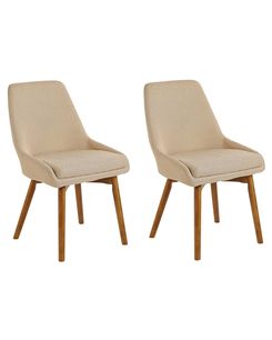 Tuoli kangas hiekanruskea 2 kpl MELFORT Tuoli kangas hiekanruskea 2 kpl MELFORT