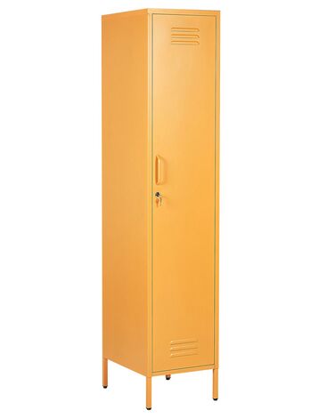 Metal Storage Cabinet Yellow FROME