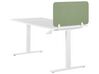 Työpöydän väliseinä vaaleanvihreä 80 x 40 cm WALLY_853093