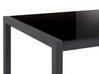 Mesa de comedor extensible negro 120/160 x 80 cm GRANADA_820887