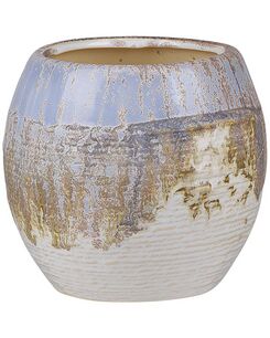 Kukkamaljakko kivitavara monivärinen 15 cm BERGE