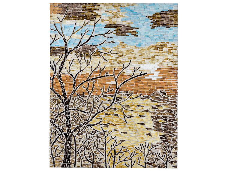 Mosaic Wall Décor Multicolour TAMIANG_850490