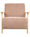 Fabric Armchair Pink LESJA_913309