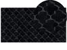 Fekete műnyúlszőrme szőnyeg 80 x 150 cm GHARO_858624