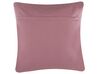 Set of 2 Cushions Oriental Pattern 45 x 45 cm Pink VAKAYAR_768857