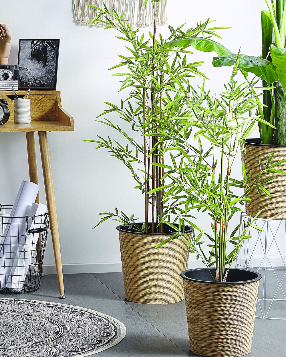 Plante verte artificielle bambou