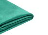 Fabric EU Double Size Bed Dark Green FITOU_875916