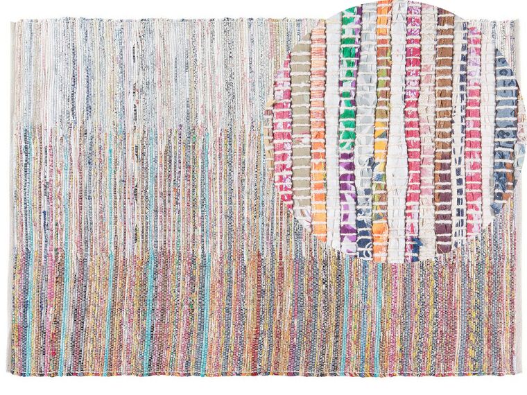 Barevný tkaný bavlněný koberec 160x230 cm MERSIN_480886