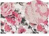 Dywan bawełniany w kwiaty 200 x 300 cm różowy EJAZ_854069