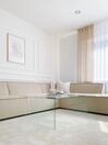 Glass Coffee Table Transparent KENDALL_831806