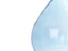 Bloemenvaas lichtblauw glas 28 cm PAKORA_823746