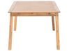 Záhradný rozkladací stôl z akáciového dreva 180/240 x 100 cm svetlé drevo CESANA_691143