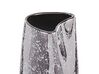 Dekorativní kameninová váza 27 cm stříbrná CIRTA_818260