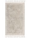 Dywan shaggy bawełniany 80 x 150 cm beżowy BITLIS_849079