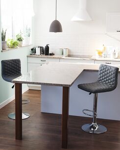 Baarijakkara kangas harmaa 2 kpl ORLANDO Baarijakkara kangas harmaa 2 kpl ORLANDO