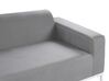 5 Seater Garden Sofa Set Grey with White ROVIGO_784931