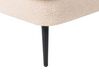 Right Hand Boucle Chaise Lounge Light Beige ALLIER_879218