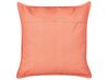 Set of 2 Velvet Cushions Coral Motif 45 x 45 cm Red NORI_892985
