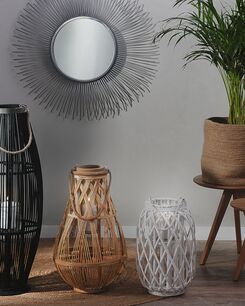 Lyhty pajupuu valkoinen 40 cm MAURITIUS Lyhty pajupuu valkoinen 40 cm MAURITIUS