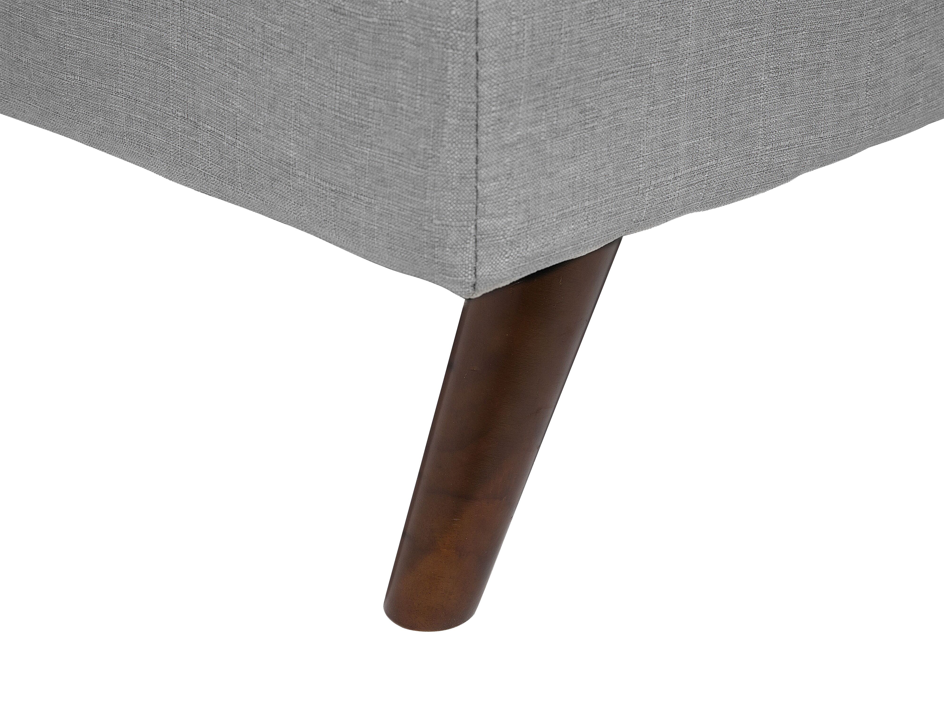 Sofa rozkładana jasnoszara RONNE