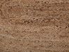 Oválny jutový koberec 100 x 150 cm béžový DEMIRCI_817515