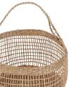 Set of 3 Seagrass Baskets Natural ARAPAIMA_824875