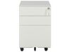 3 Drawer Metal Storage Cabinet Off-White CAMI_826226