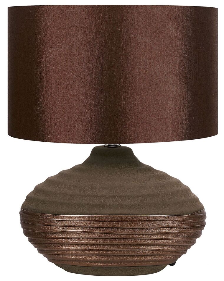 Lampada da tavolo in colore marrone LIMA_796183