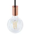 3 Light Pendant Lamp Copper BOGNA_807755