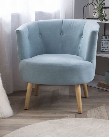 Fabric Tub Chair Blue ODENZEN