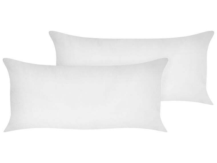 Lot de 2 oreillers à profil bas en polyester 40 x 80 cm TRIGLAV_882500