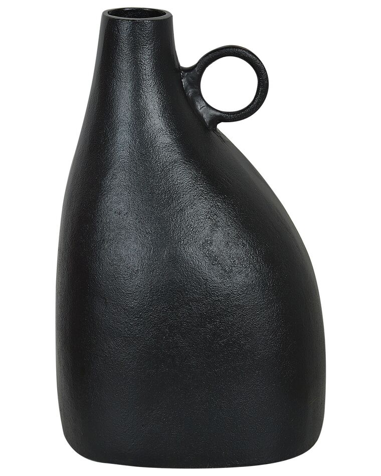 Dekoratívna váza 36 cm čierna NARBADA_917252