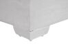 Cama de solteiro continental em tecido cinzento claro 90 x 200 cm ADMIRAL_734744