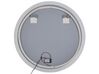 Móvel de casa de banho com espelho em branco e cinzento MANZON_818356