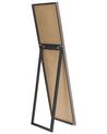 Stehspiegel silber rechteckig 40 x 140 cm TORCY_815309