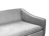 Velvet Sofa Light Grey AURE_851543