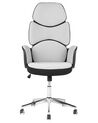 Swivel Office Chair Light Grey and Black SPLENDID_834231