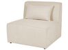 4-seters modulær sofa beige LEMVIG_875064