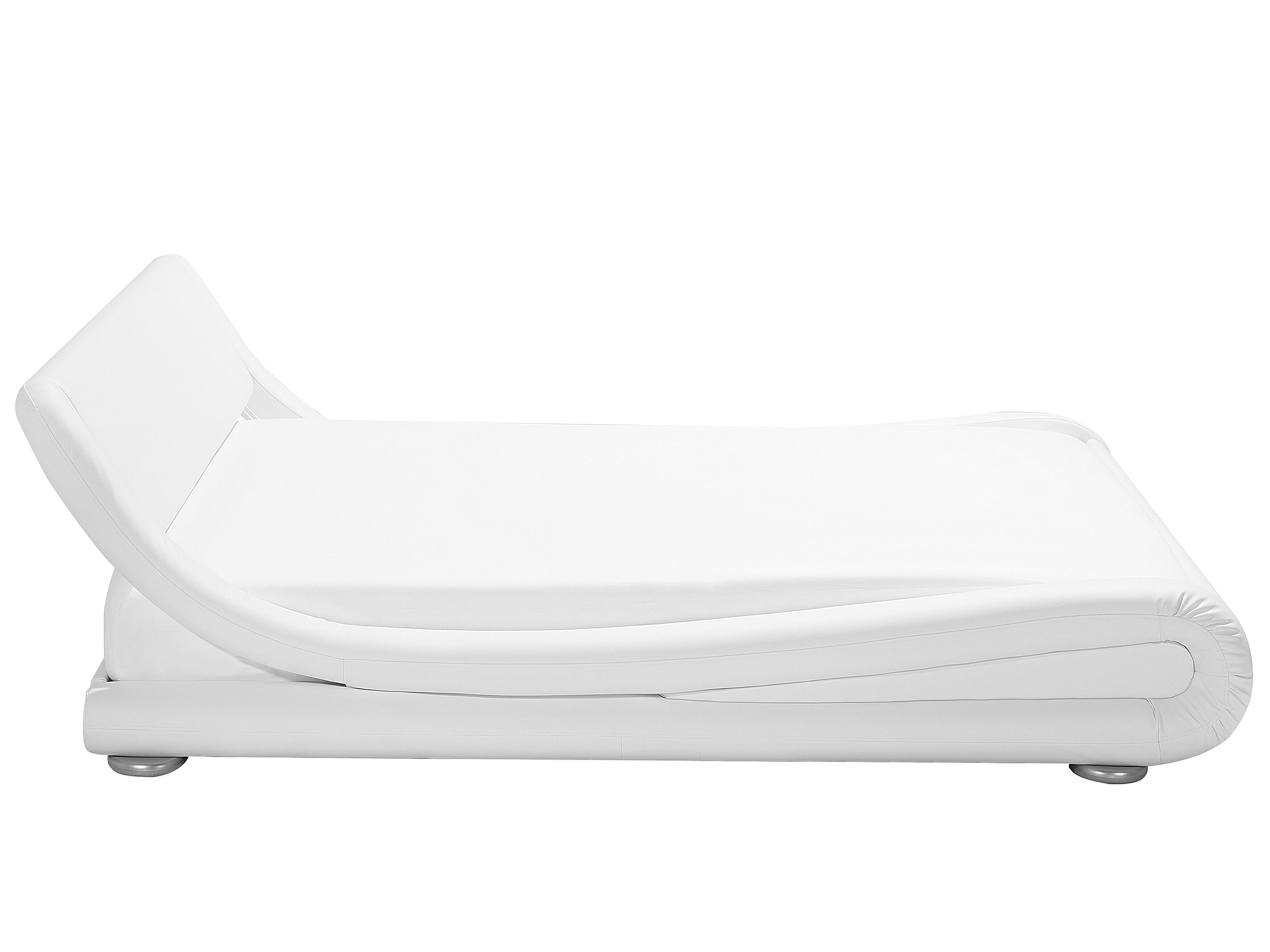 Bett Kunstleder weiss 180 x 200 cm AVIGNON Beliani.ch