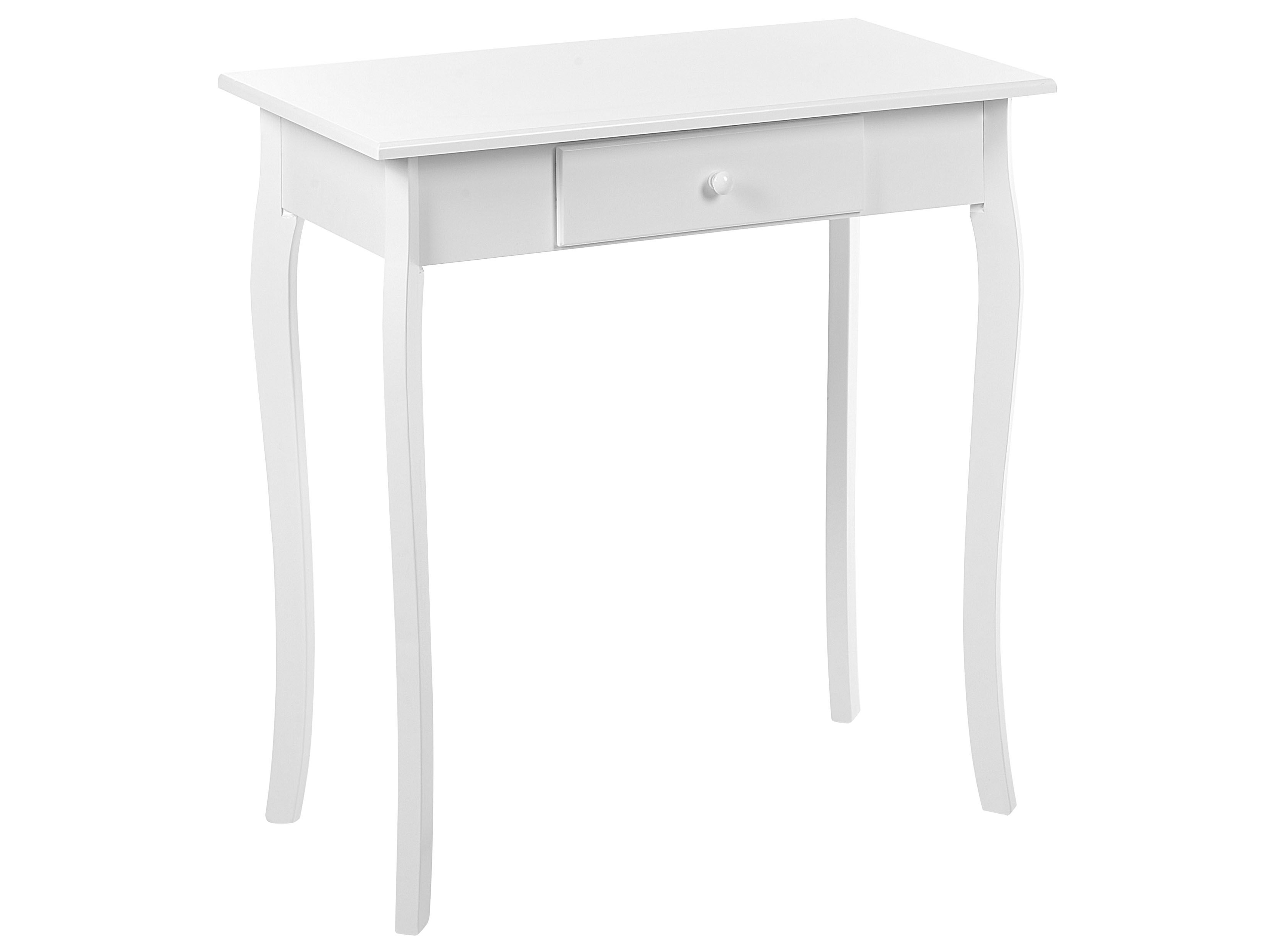 Konzolový stolek se zásuvkami bílý ALBIA