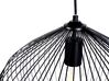 Lampe suspension en métal noir TORDINO_684509
