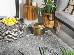 Ulkomatto harmaa 120 x 180 cm BALLARI Ulkomatto harmaa 120 x 180 cm BALLARI