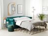 Sofá-cama de 3 lugares em veludo verde esmeralda CHESTERFIELD_765916