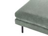 Conjunto de sofás 5 lugares com repousa-pés em tecido verde claro VINTERBRO_906809