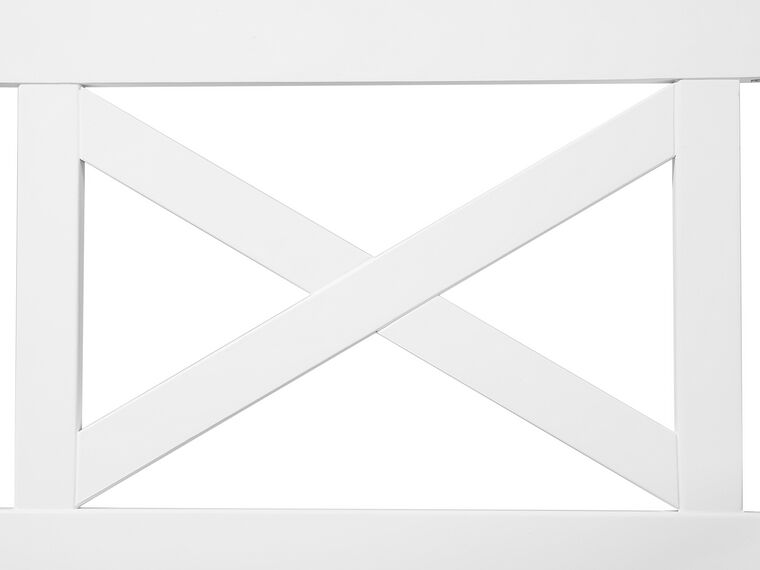 Wooden Garden Table White BALTIC II Beliani.pt