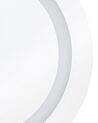 Okrągłe lustro ścienne LED ø 58 cm srebrne SELUNE_748440